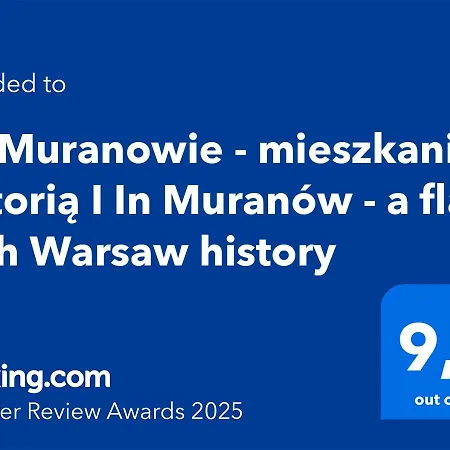 Na Muranowie - Mieszkanie Z Historia I In Muranow - A Flat With History 아파트 *